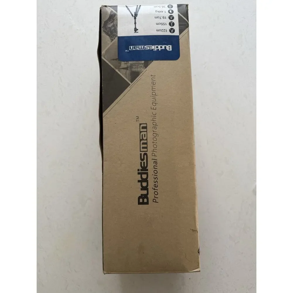 Buddiesman A15i Portable Aluminium Tube Foldable Tripod Kit with Ball Head